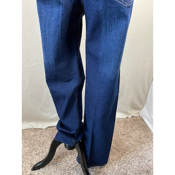 Oliveo Handmade Dark Wash Straight Leg Jeans - Picture 7 of 10